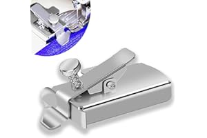 Magnetic Seam Guide for Sewing Machine - Shmian Upgraded Universal Sew Magnetic Seam Guide, Hemmer Guide with Clip, Multi-Functional Ruler for All Sewing Machine, Sewing Supplies Accessories