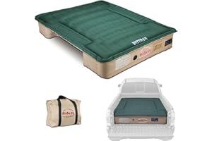 AirBedz Pro3 (PPI 303) Truck Bed Air Mattress for 6'-6.5' Mid-Sized Short Bed Trucks with Portable DC Air Pump