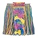 Child Luau Skirt & Lei Set - Vibrant & Tropical Design - Perfect for Parties, Hula Dance, Beach Fun