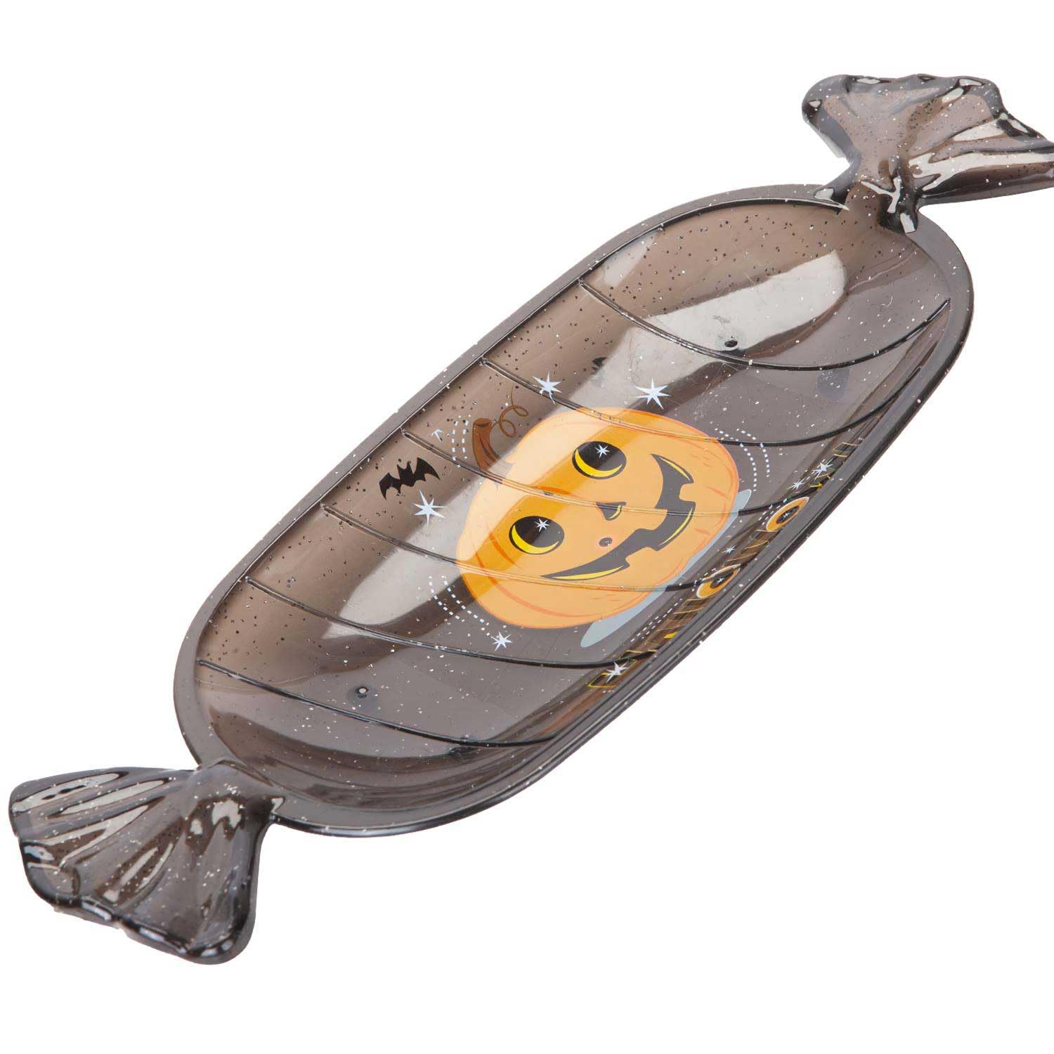 VFM - Halloween Sweet Tray Trick Or Treat Decal Scary Halloween Party - Candy Dish Haunted House Black