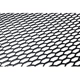 Universal Black ABS Plastic Racing Hex Mesh Honeycomb Grill Spoiler Bumper Vent