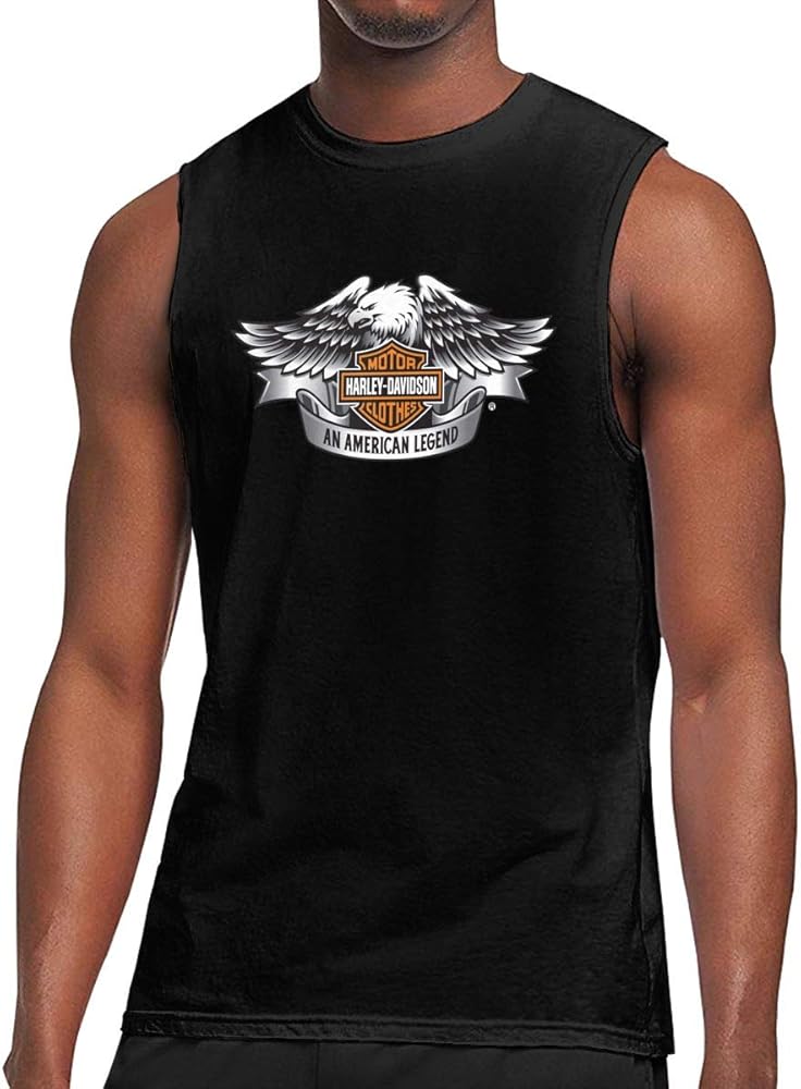 Lucyeve New Customized Harley Davidson Fashion Sleeveless T Shirts For