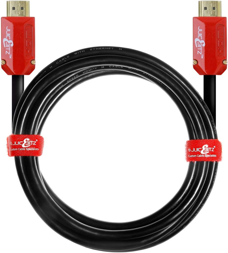 4K HDMI Cable 7M, Ultra High Speed HDMI 4k 18Gbps. 2.0 HDMI Lead with Ethernet, HDMI to HDMI Cable, Compatible with Xbox, Playstation, Apple TV, Sky + More. Ultra HD 7M Long HDMI