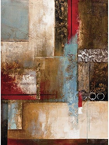 Abstract Canvas Wall Art Fading Into Hand Painted Abstract Wall Art