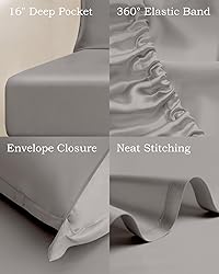 THXSILK 100% Silk Sheet Set, 7A+ Silk Sheet Set
