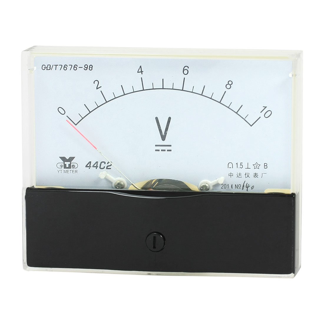Analog Panel Voltmeter Volt Meter DC 010V Measuring Range 44C2 Amazon