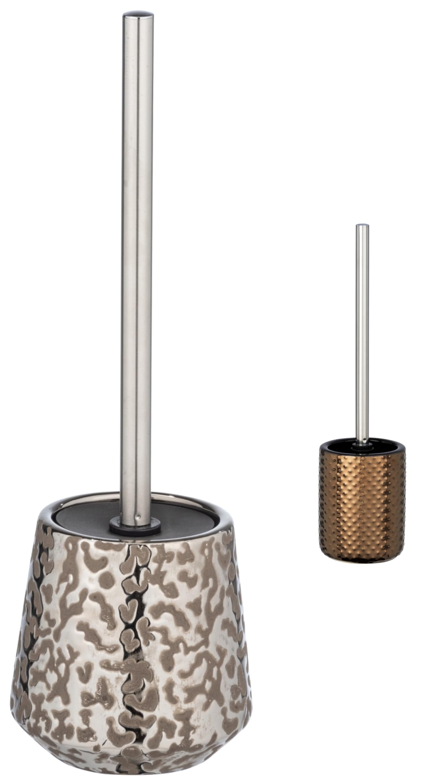 WK "Potters" Ceramic Toilet Brush and Holder (Burgos) — image 1