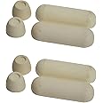 Danco 10062P Universal Stick On Toilet Seat Bumpers, 2 Pack, White, 2 Count
