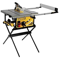 DEWALT 10-Inch Table Saw with Rolling