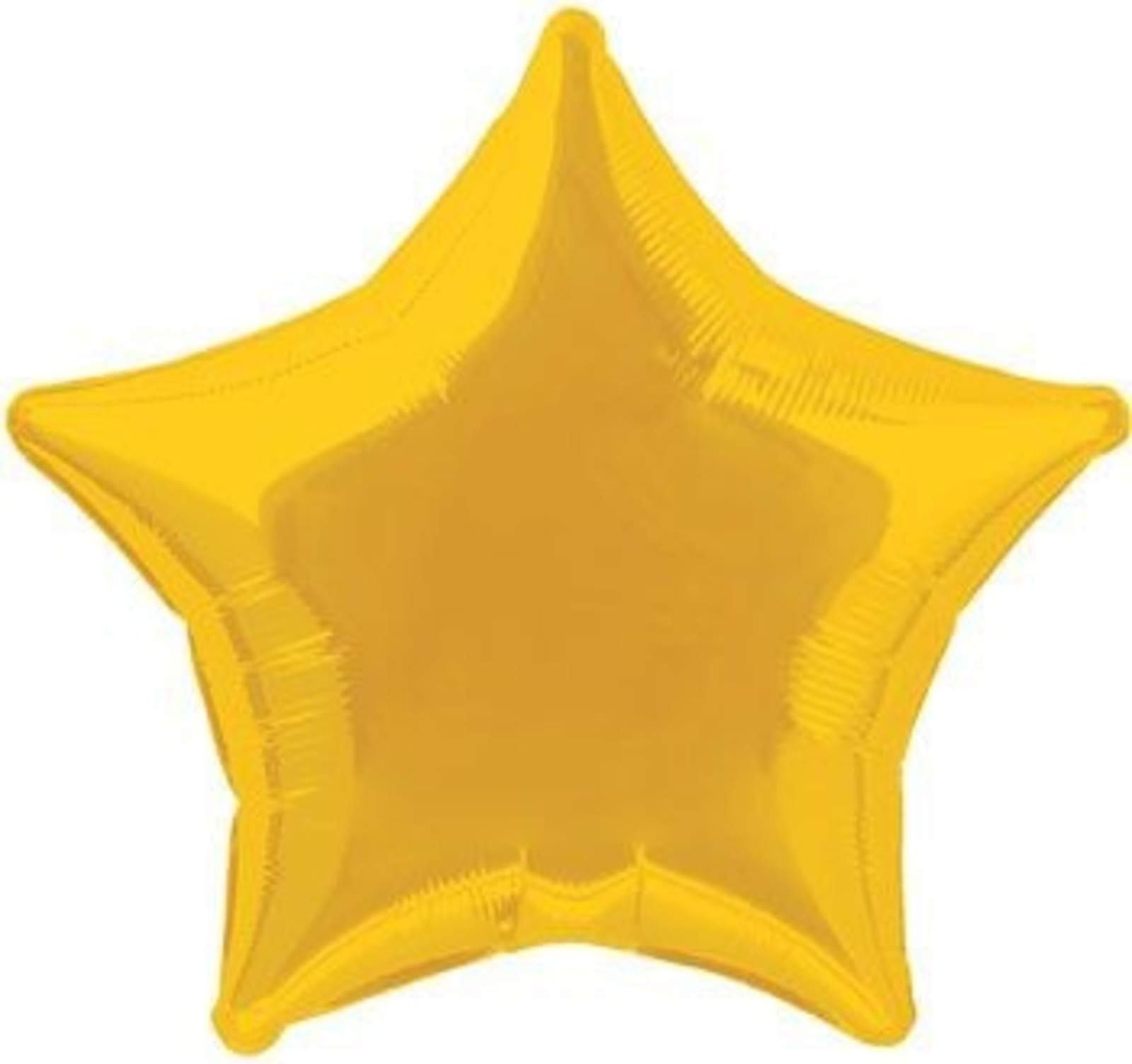 Gold Star 20 Inch Foil Balloon