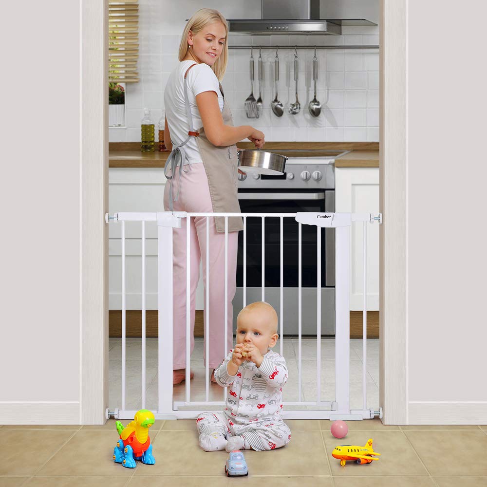 cumbor baby safety gate installation