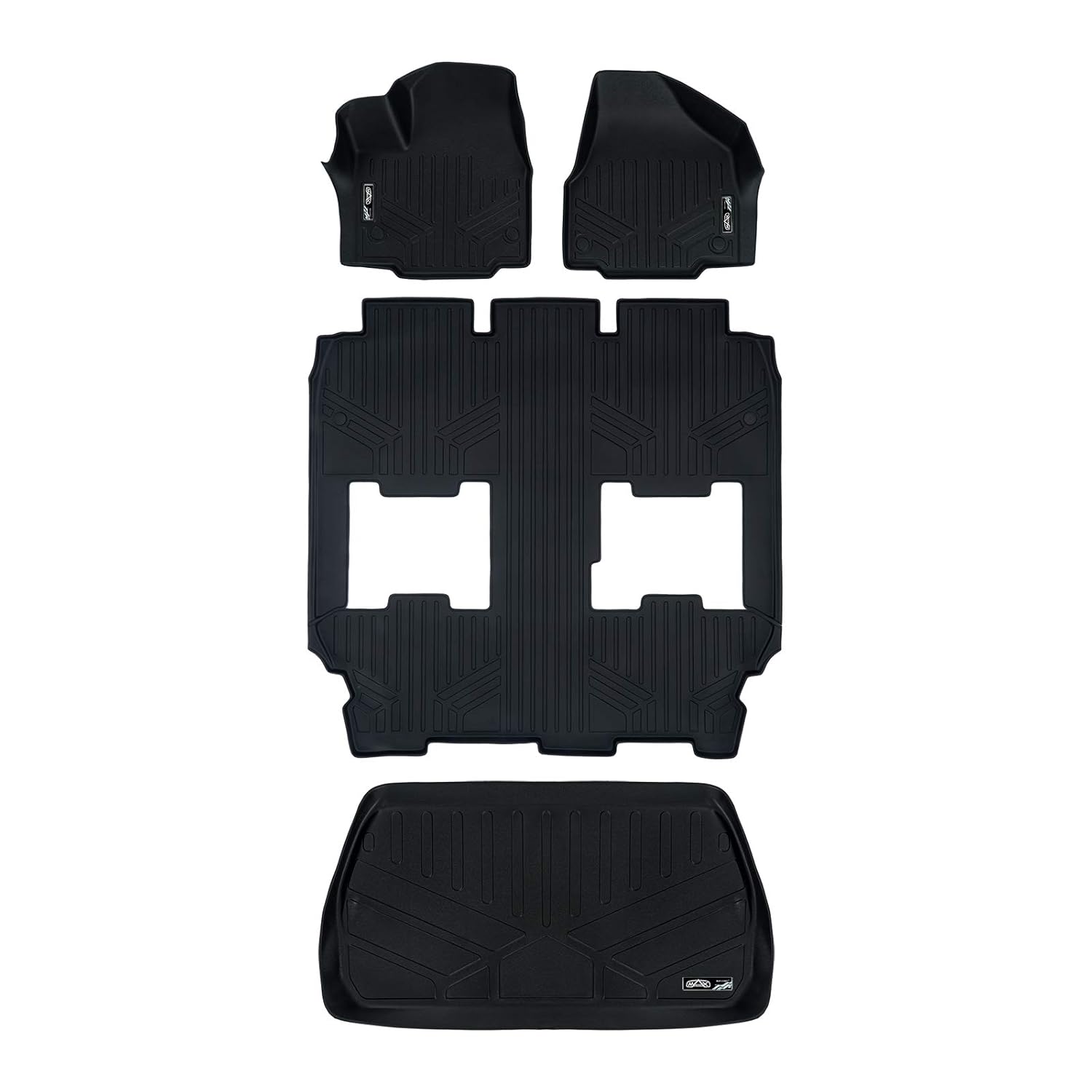 Auto Parts Accessories Maxliner 2 Rows Floor Mat Set And Cargo