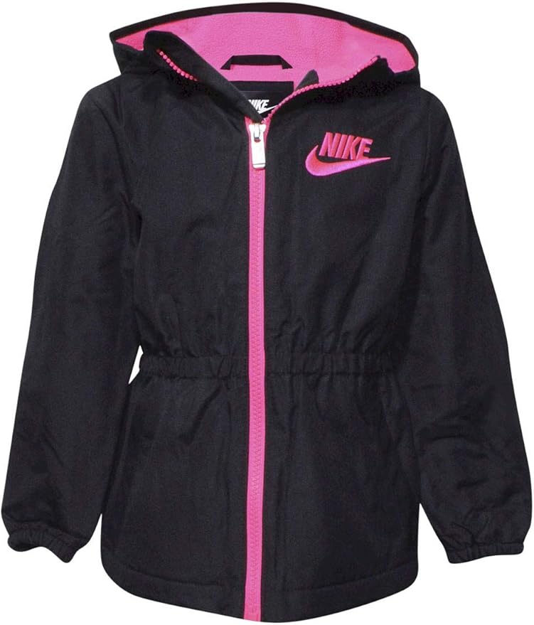Nike Little Girl's ZipUp Hooded Winter Anorak Jacket Clothing