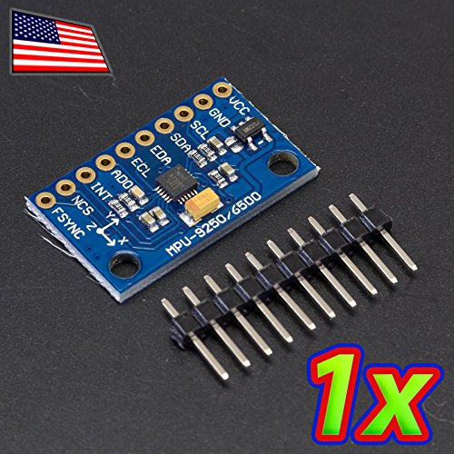 UPGRADE INDUSTRIES 9DOF IMU Invensense MPU-9250 Gyro + Accelerometer + Magnetometer Compass by UPGRADE INDUSTRIES