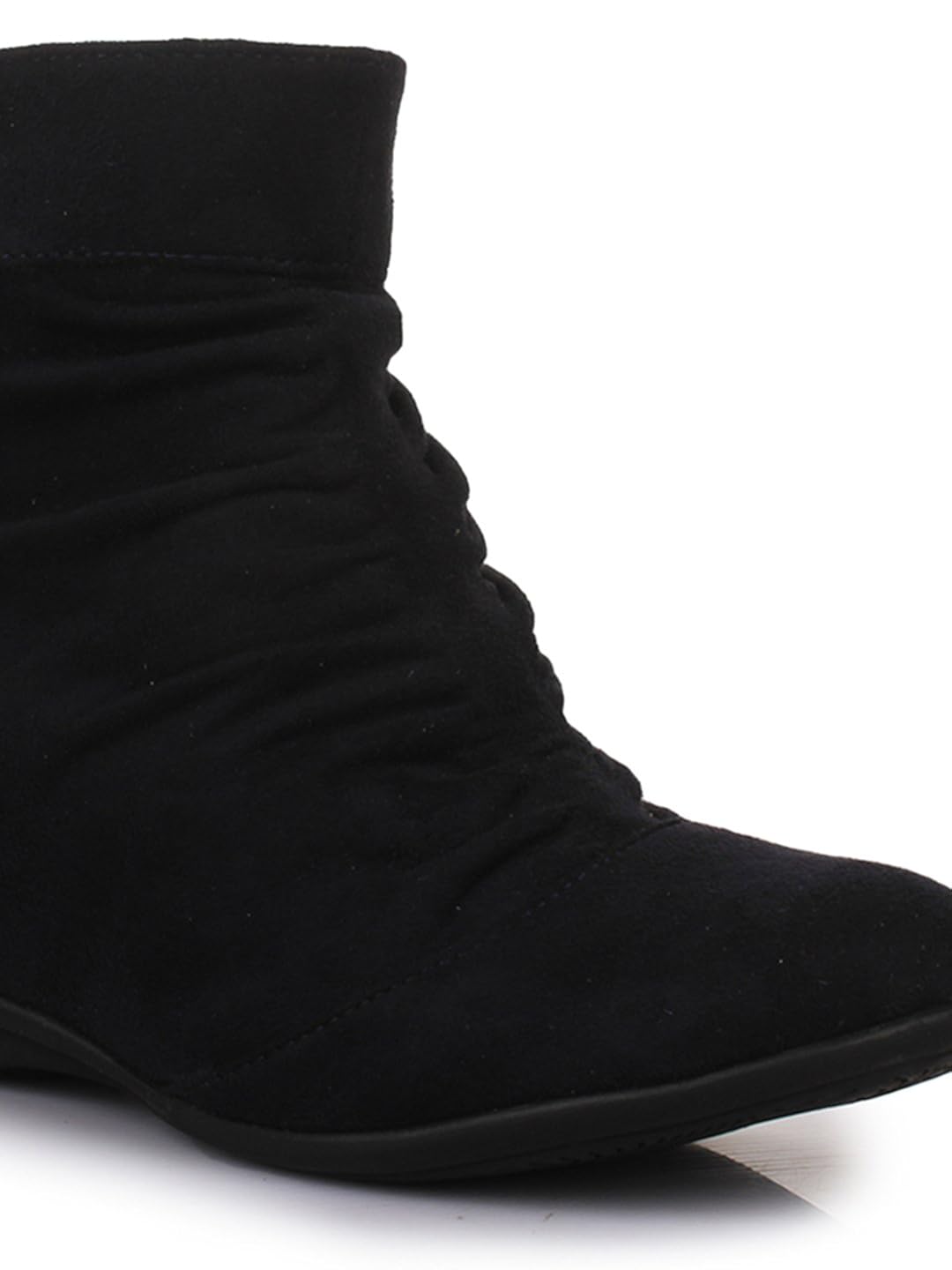 bruno manetti women navy suede leather boots