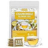 135 Premium Chamomile Tea Bags, Made with 100% Pure