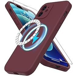 DEENAKIN Magnetic for iPhone 12 Case Silicone with