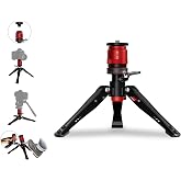 IFOOTAGE Cobra 3 Monopod Base-P Mini Desktop Tripod, Low Profile Minipod, Camera Small Tripod Pedal Locking Design,360&deg;Smooth Rotation,1/4"&amp;3/8" Screws,Load up to 17.64lb/8kg