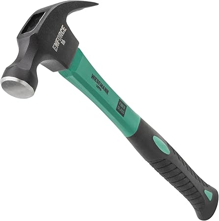 Marteau Arrache Clou Americain 16 Oz 450 G Avec Manche En Fibre De Verre 2k Par Wiesemann 1893 Gamme Enforce Tete Forgee Et Trempee Par Induction 80492 Amazon Fr Bricolage