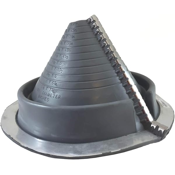 On Site Adjustable Roof Pipe Jack Boot 