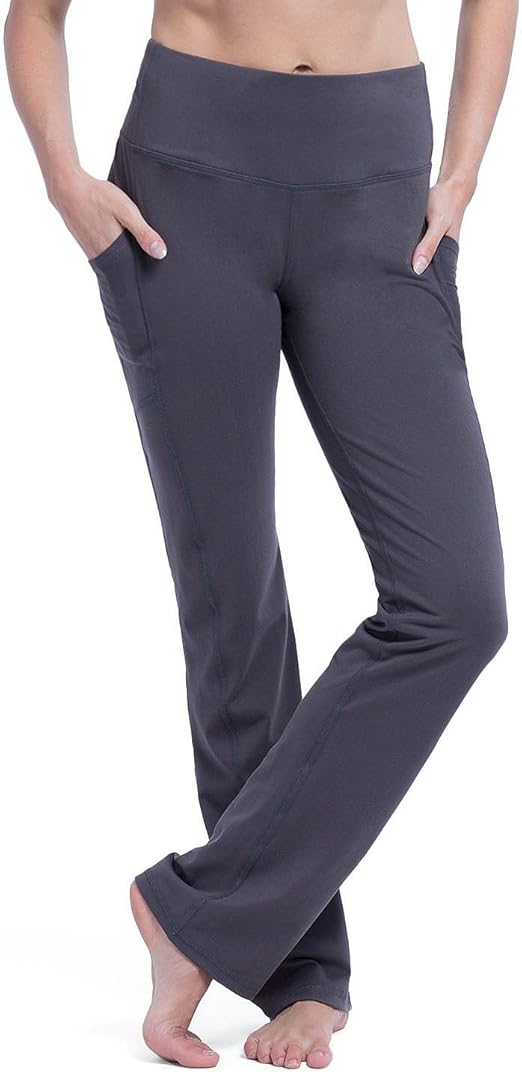 Amazon.com: Balance Collection Women's High Waist Pocketed Yoga Pant