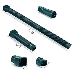 plusgutter 11.5ft Long Gutter Downspout Extensions