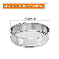 PATIKIL 90 Mesh Lab Sieve, 8" Diameter Test Sieve
