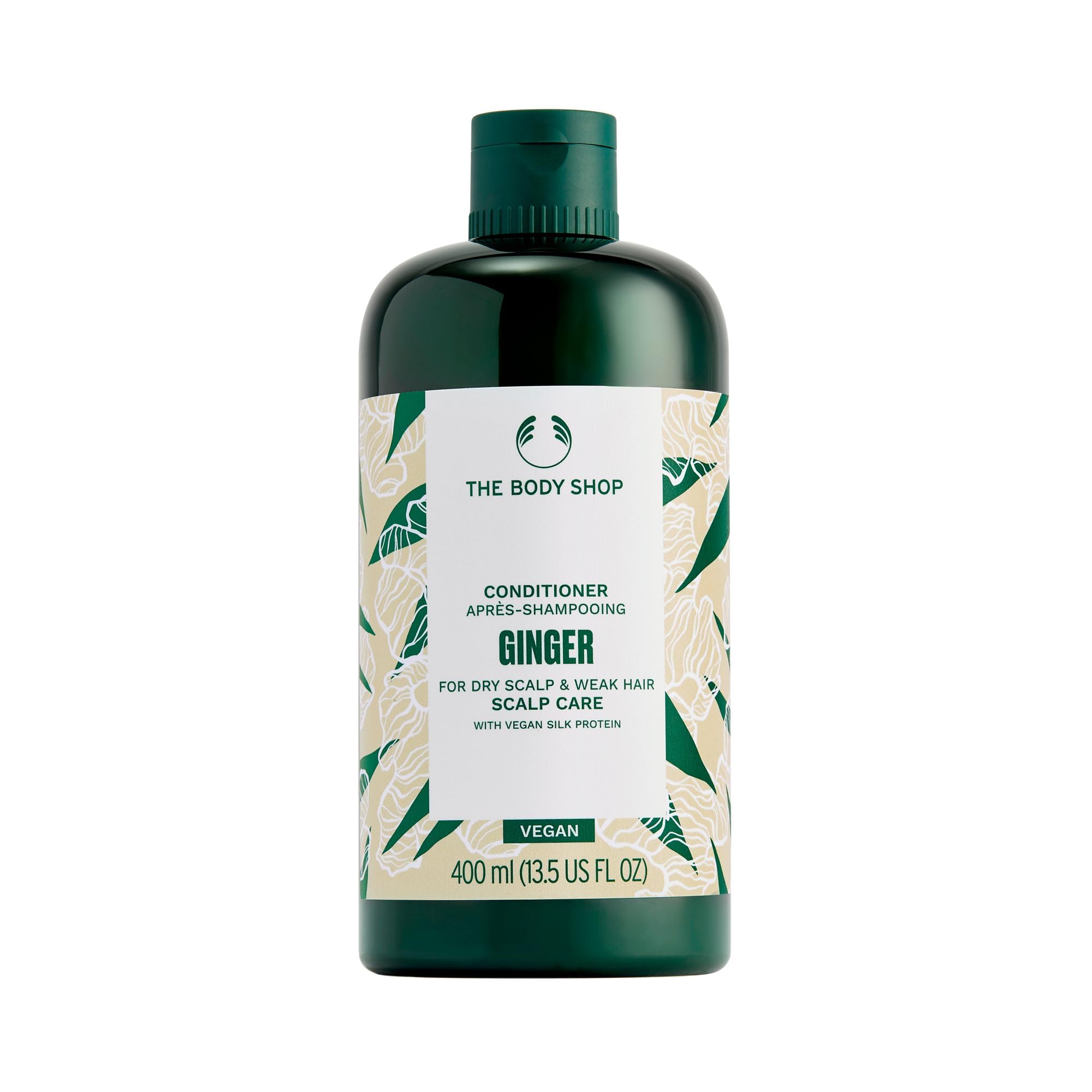 The Body Shop Ginger Scalp Care Conditioner FOR DRY SCALP & WEAK HAIR,VEGAN (Ginger Conditioner 400ml)
