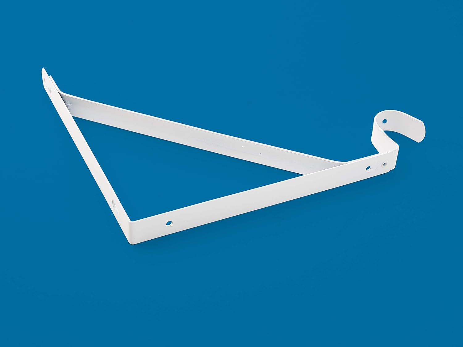 Commercial Heavy Duty Shelf and Rod Bracket, White, 4-Pack, AC-CH101-WH-4: Industrial & Scientific