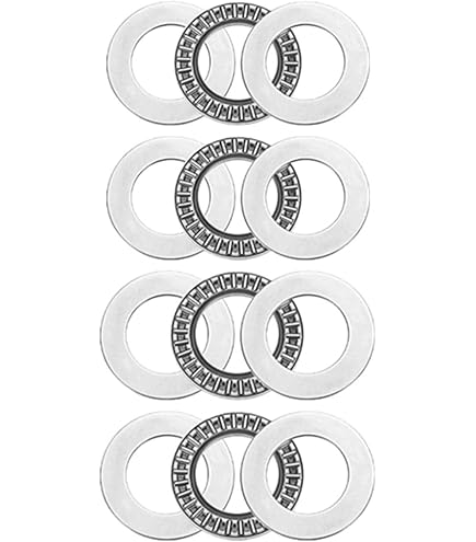 3 Pcs TC815 2TRA Thrust Needle Roller Bearings For Equipment 1/2"x15/16"x5/ 64