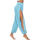 AvaCostume High Slit Harem Pants Women Hippie Harem Pants Trousers