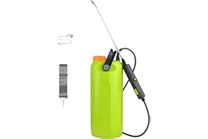 HIFAY ESX-8 2 Gallon Battery Powered Sprayer Built-in 4000mAh Rechargeable Battery, Spray 32gallons on a Single Charge,Telescopic Wand,Copper-Nickel Spray Nozzle Makes The Spray More Delicate