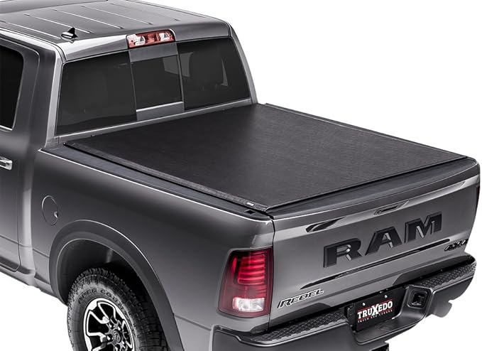Amazon Com Truxedo Deuce Hybrid Truck Bed Tonneau Cover 785901 Fits 2019 2020 New Body Style Ram 1500 Does Not Fit With Multi Function Split Tailgate 5 7 Bed Automotive
