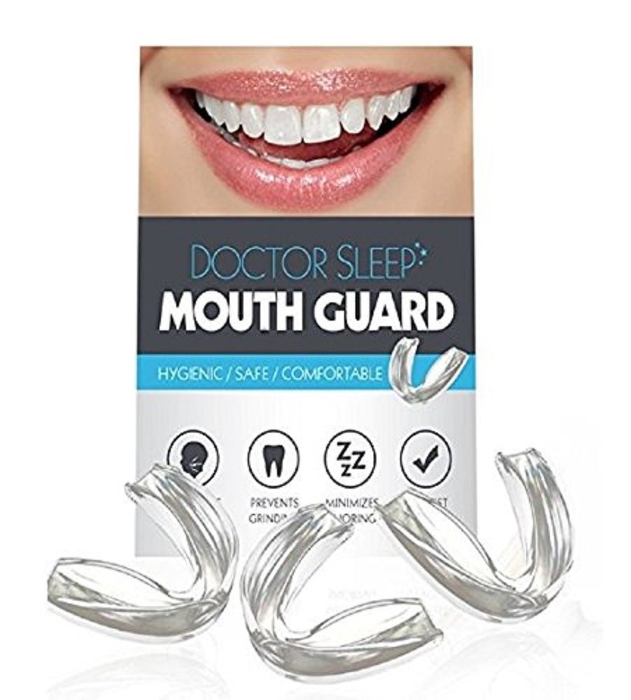 Mouth Guard for Grinding Teeth – Night Guard for Clenching - Eliminates TMJ and Bruxism! Includes Three Custom Fit Professional Dental Guards : Beauty
