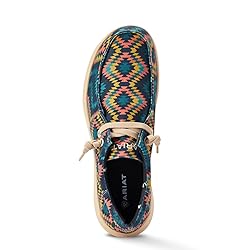 ARIAT Men's Hilo Sneaker, Blue Aztec, 8