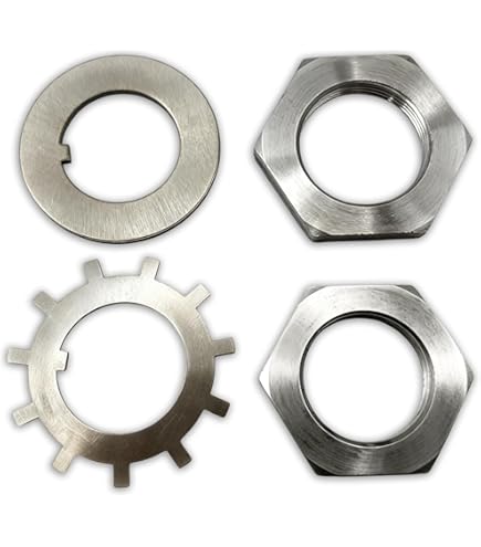 Amazon.com: Dexter Axle Spindle Nut Kit for 10K Heavy Duty, 12K