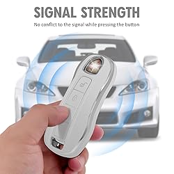 WORCAS 3 Button Key Fob Cover Case Compatible with