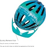 EXCLUSKY Kids Bicycle Helmet Ocean Blue 50-57cm Adjustable 5-13 yrs view 5
