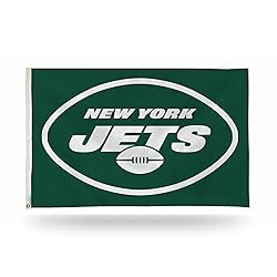 Rico Industries NFL New York Jets 3-Foot by 5-Foot