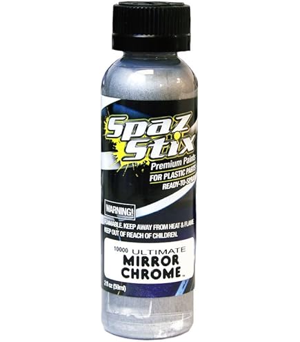 Amazon.com: Spaz Stix 2 PACK ULTIMATE MIRROR CHROME AIRBRUSH PAINT
