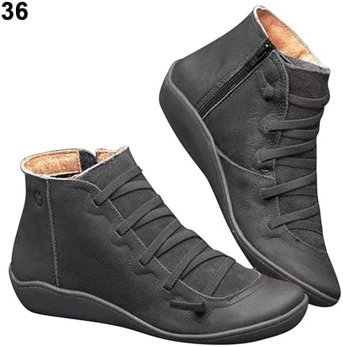blink flat ankle boots