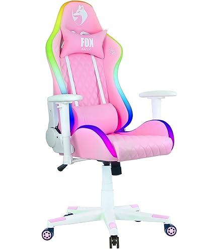Cadeira Gamer Giratória ZYFT1502, Encosto Alto Ajustável, PU