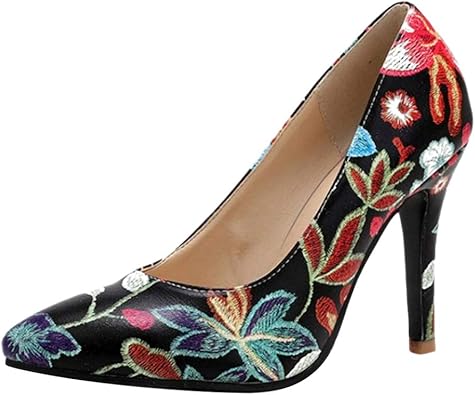 floral heels amazon