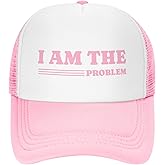 Funny Trucker Hats for Women Hot Pink Adjustable Cap Funny Gag Baseball Cap for Girls Women Men Hat