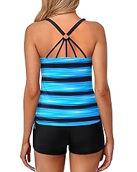 Yonique Two Piece Tankini Swimsuits for Women with