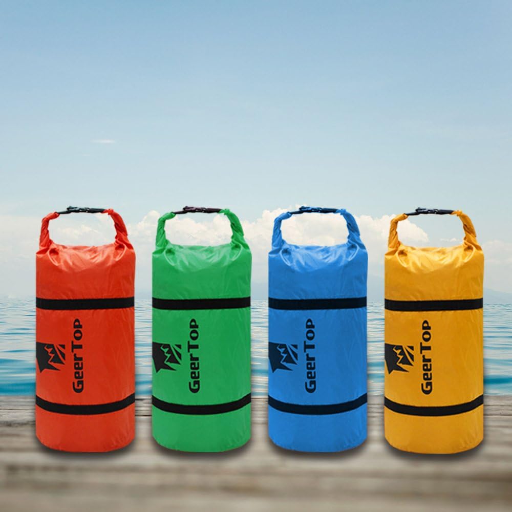 Amazon Co Jp Geertop コンプレッションバッグ 圧縮バッグ ダッフルバッグ 防水バッグ 圧縮袋 テント収納用 寝袋用 キャンプ用品 調整可能 軽量 アウトドア スポーツ用 スポーツ アウトドア