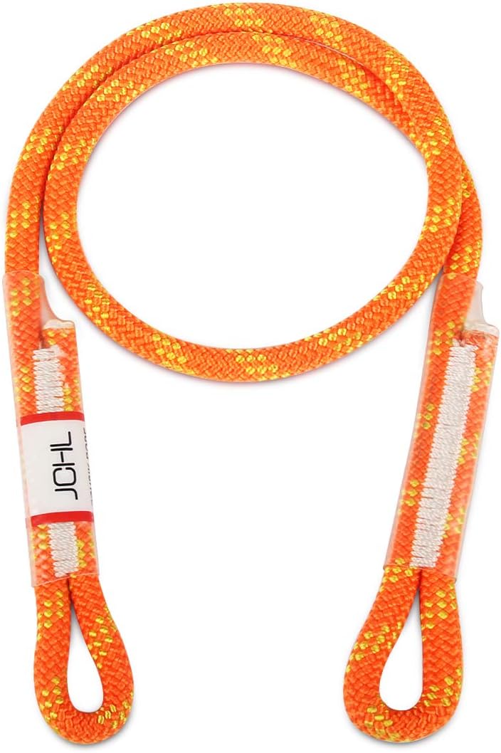 JCHL 8mm 30inch Prusik Swen Eye-to-Eye Pre-Sewn Rock Climbing Rope : Sports & Outdoors