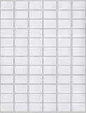 MACO White Rectangular Multi-Purpose Labels, 3/8 x