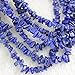 HAAMIIQII 5-8mm Natural Blue Lapis Lazuli Chips Beads Irregular Chip Stones Loose Gemstone Beads for Jewelry Making Strand 30 Inch