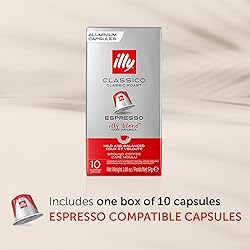 Illy Espresso Compatible Capsules - Single-Serve